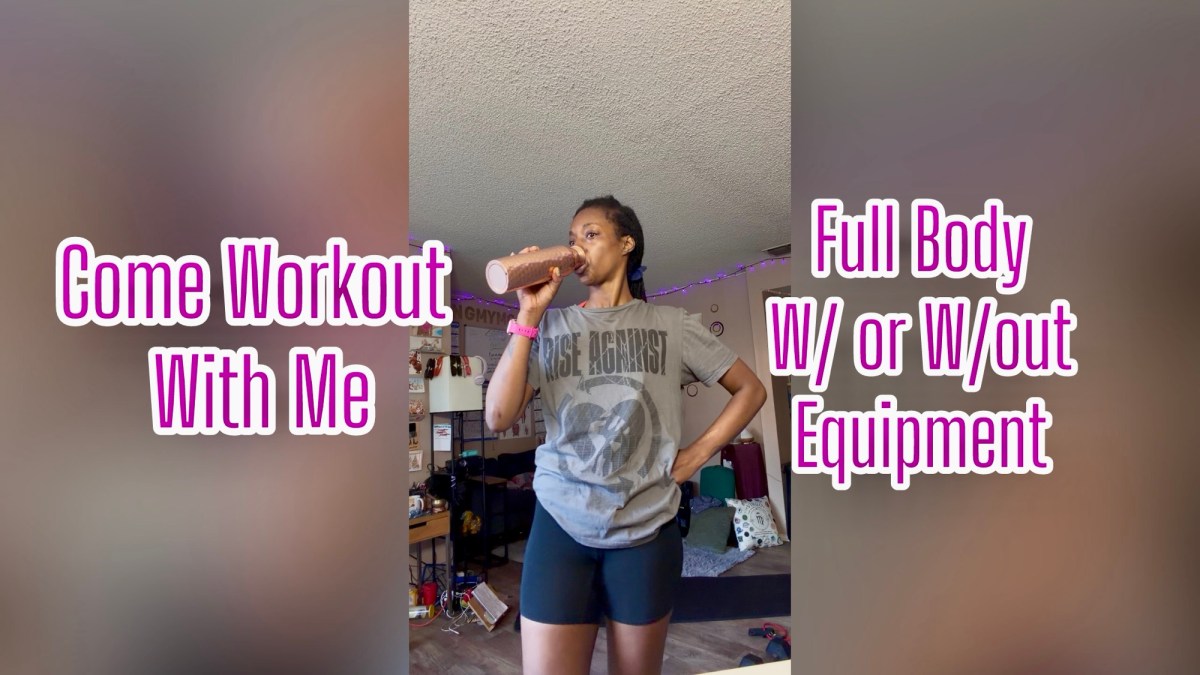 Come Workout With&nbsp;Me!